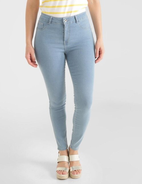 Jeans skinny Weekend corte cintura para mujer en SB