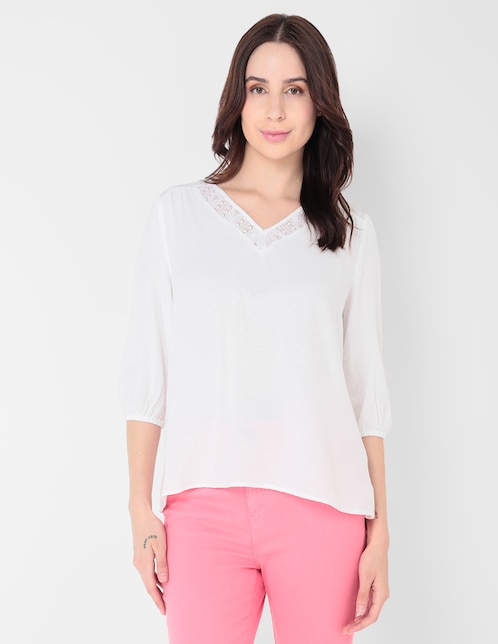 Blusa casual Weekend manga 3/4 para mujer