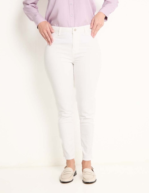 Pantalón chino slim para mujer 1
