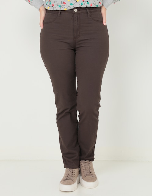 Pantalón capri slim para mujer 1