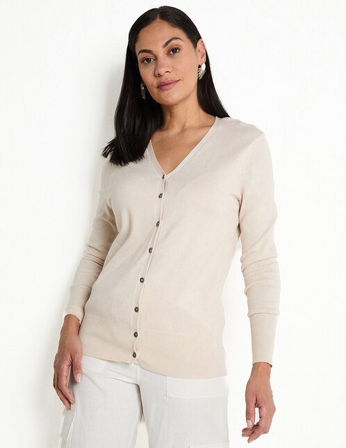 Cárdigan De Punto Para Mujer Trendyol - Cuello En V, Tejido Acrílico, Diseño Floral, Talla Estándar