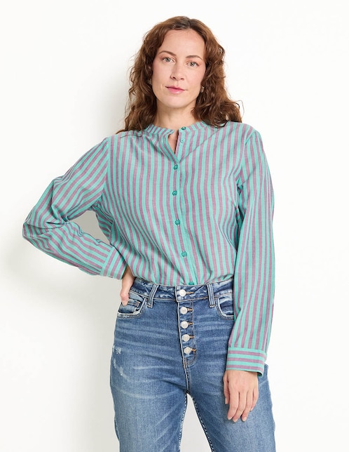 Blusa manga larga para mujer 1