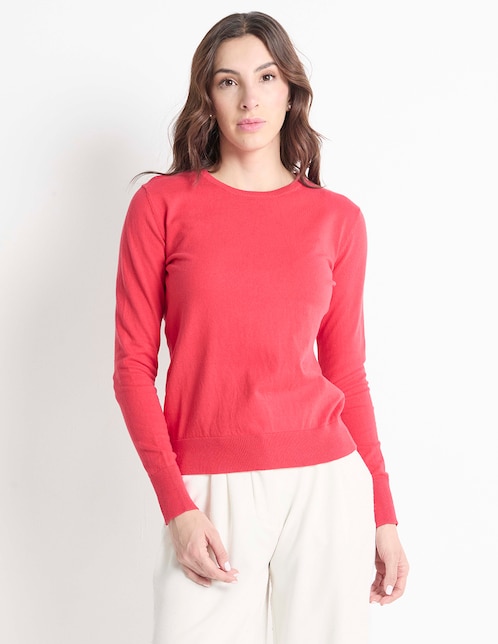 Suéter Weekend cuello redondo para mujer