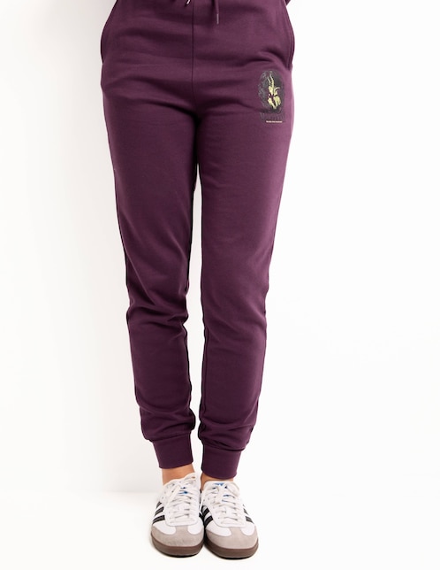 Pants regular Disney Dtr Maléfica con agujeta para mujer
