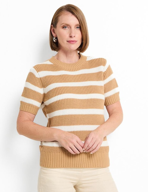 BLUSA WKM25122-09 WEEKEND M, M, LATTE