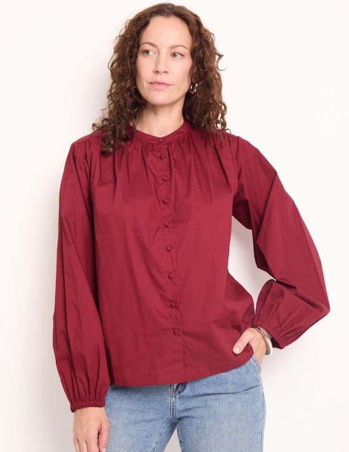 Blusa manga larga para mujer 1