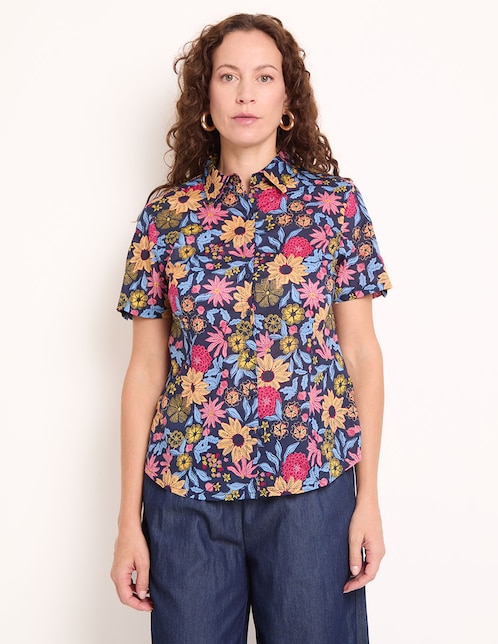 Blusa manga 3/4 para mujer