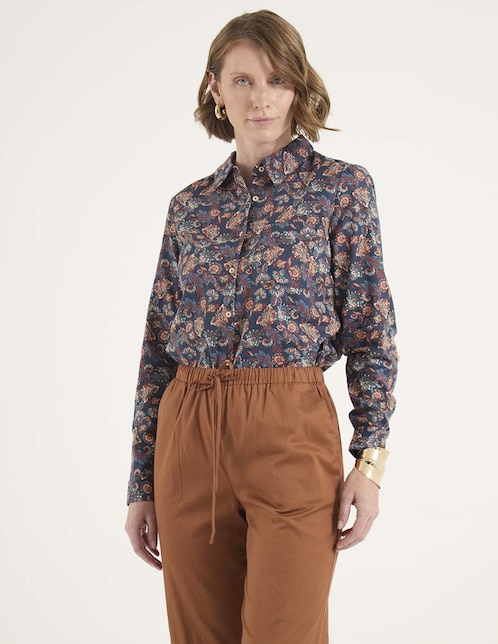 Blusa manga larga para mujer 1