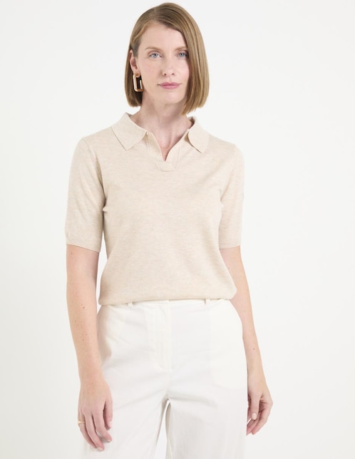 PLAYERA WKM25360-12 W, EG, AVENA JASPE