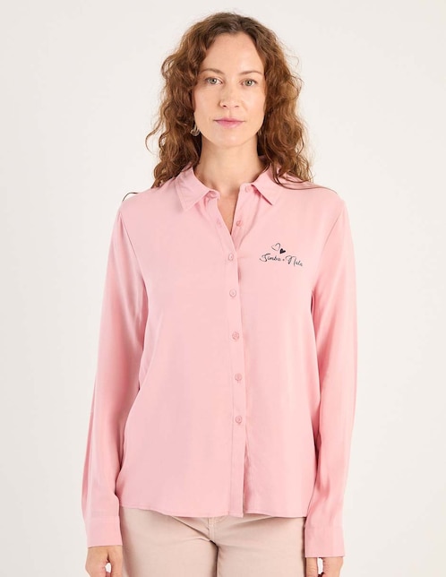 Blusa manga larga para mujer 1