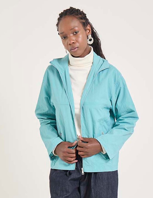 CHAMARRA WEEKEND, EG, DUSTY TURQUOISE L
