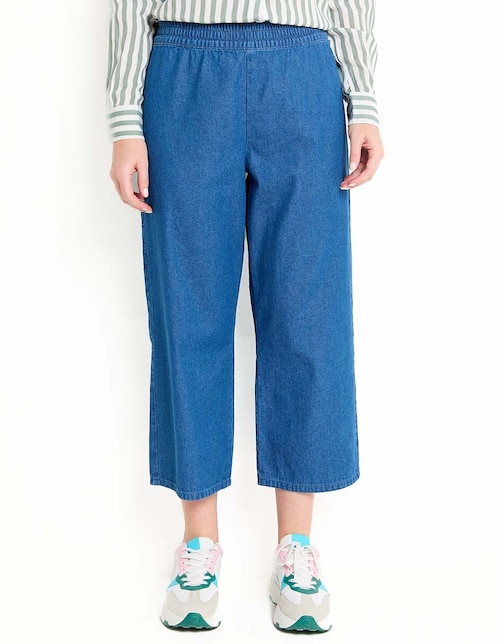 Pantalón capri straight para mujer 1