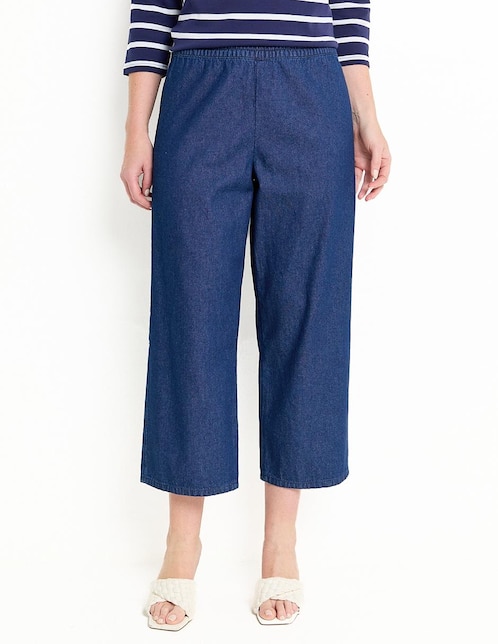 Pantalón capri Weekend straight para mujer