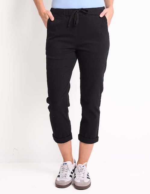 Pantalón capri slim para mujer 1