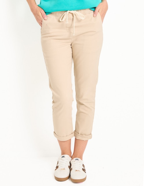 Pantalón capri skinny para mujer 1