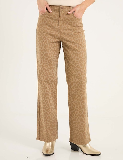 Jeans straight para mujer 1