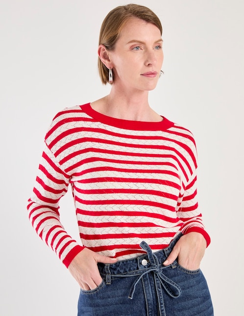 Suéter Weekend cuello redondo para mujer