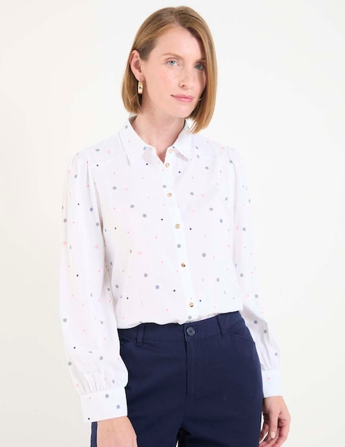 Blusa manga larga para mujer 1