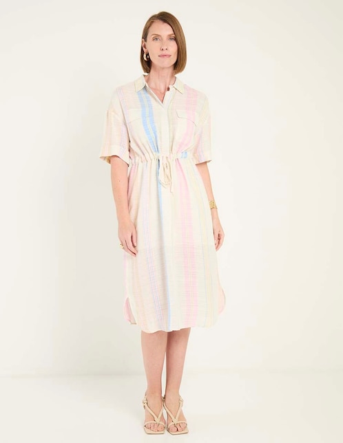 Vestido midi casual para mujer 1