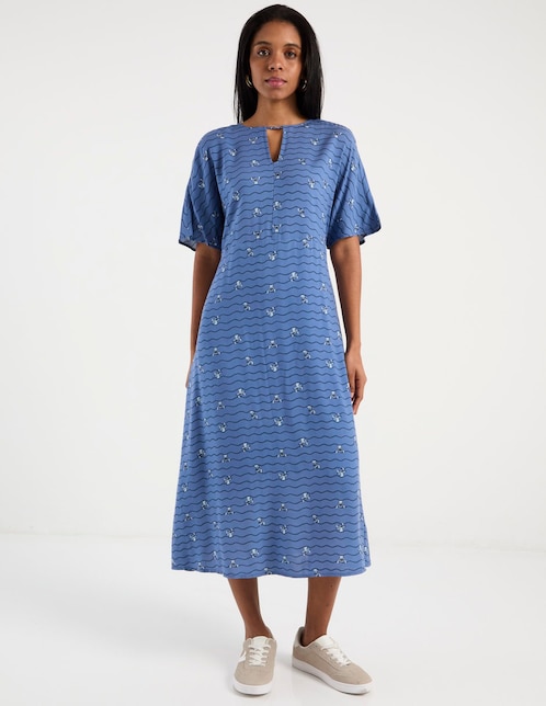 Vestido midi casual para mujer 1