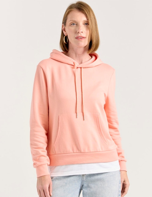 SUDADERA WKMR26532-02 WEEK, EG, SALMÓN