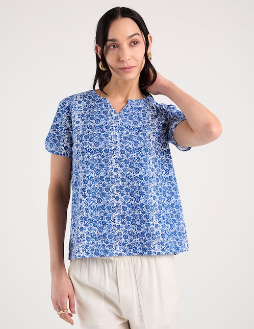 PLAYERA WKMR26543-03, M, COBALTO CLARO