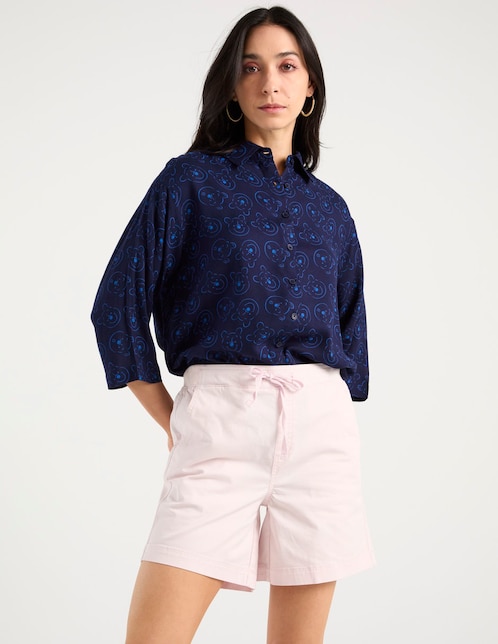 BERMUDA WEEKEND, M, ROSA CLARO LISO WKM