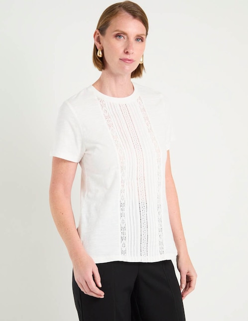 PLAYERA WKM26265-04 WEEKEN, CH, BLANCO
