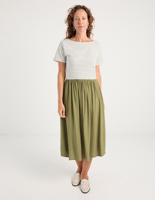 Vestido midi casual para mujer 1