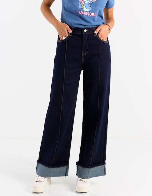 Jeans wide leg Weekend para mujer