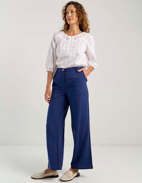 Pantalón straight loose para mujer 1