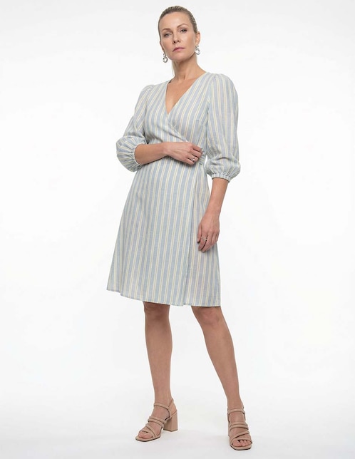 Vestido 3/4 casual para mujer 1