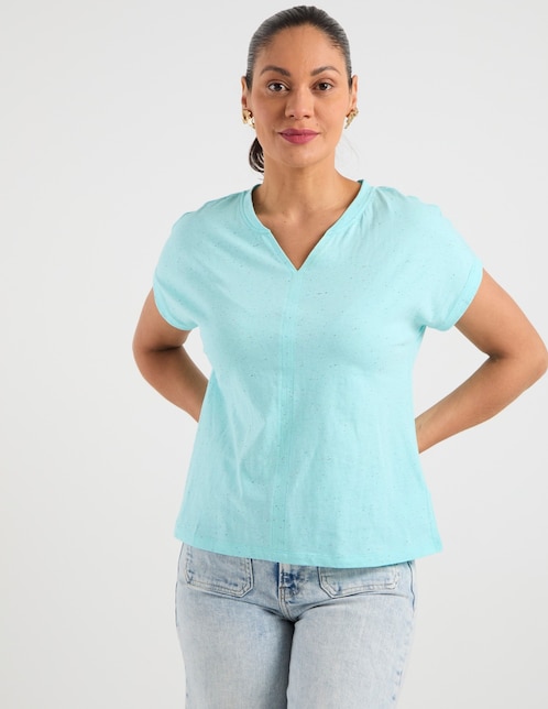 Playera manga corta para mujer 1
