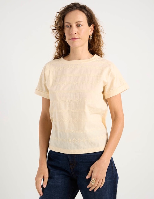 PLAYERA WKM26166-06 WE, G, MANTEQUILLA
