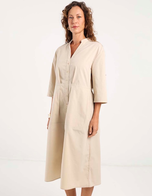Vestido midi casual para mujer 1