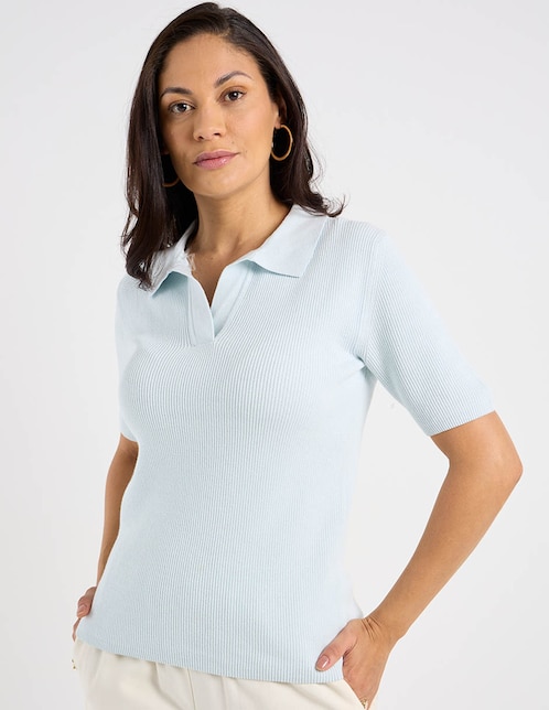Blusa manga corta para mujer 1