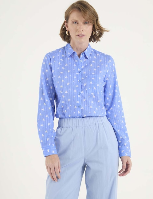 Blusa manga larga para mujer 1