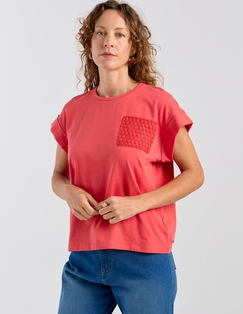 Playera cuello redondo para hombre 1