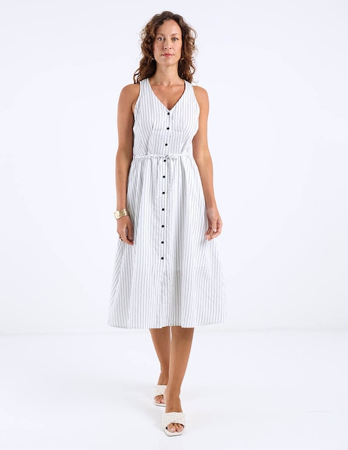 VESTIDO WEEKEND, EG, BLANCO WKMR26687-0