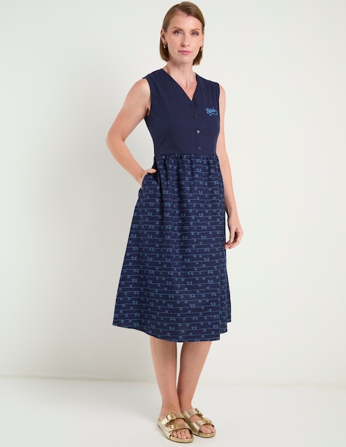 Vestido 3/4 casual para mujer 1