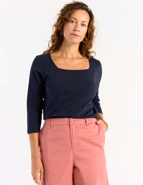 PLAYERA WKMR26670-04, G, ÍNDIGO MEDIO