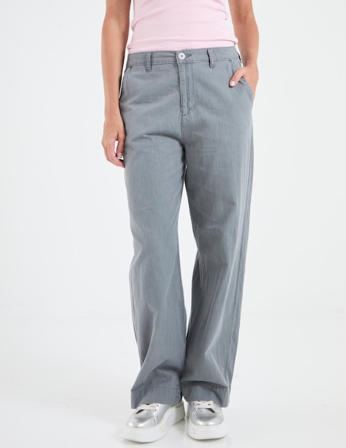 Jeans amplio para mujer 1