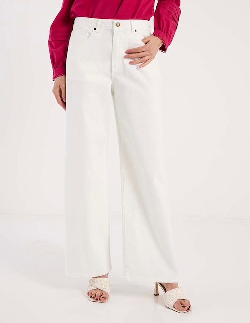 Pantalón acampanado amplio para mujer 1