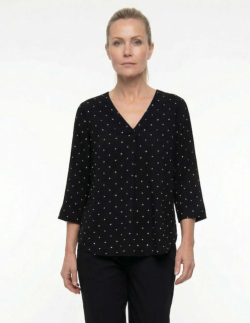 Blusa manga 3/4 para mujer 1