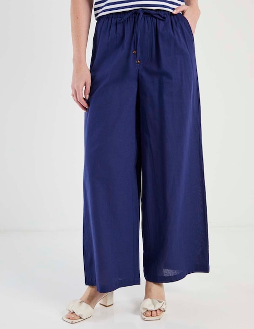 Pantalón relaxed amplio para mujer 1