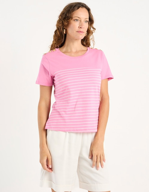PLAYERA WKM26766-01 W, CH, MALVA LUNAR