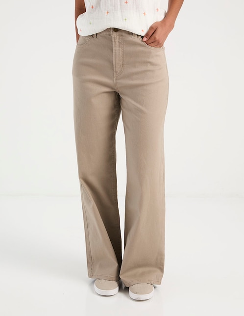 Jeans wide leg para mujer 1
