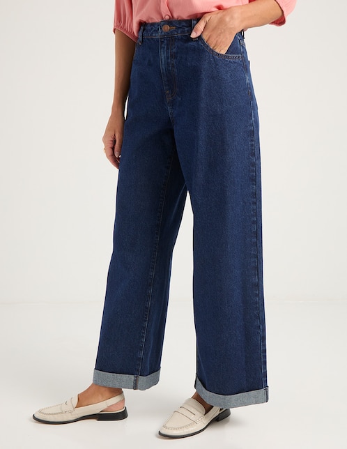 Jeans acampanado para mujer 1