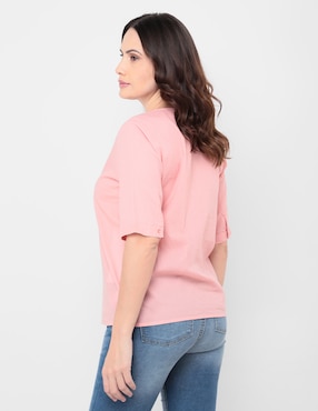 Blusa Weekend manga corta para mujer