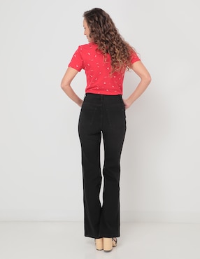 Jeans bota Weekend corte cintura para mujer